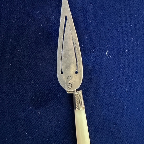 Vintage RARE 1930-40’s Silver Trowel Bookmark-Birmingham England-WH Collins & Co - Picture 5 of 6